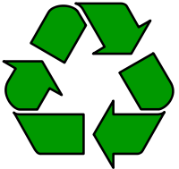 Symbole international Recyclage - Domaine public