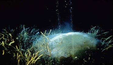 Décomposition d'hydrate de méthane sous-marin - Domaine Public