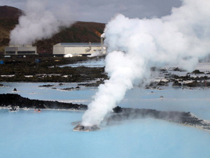 Usine géothermique, Grindavik, Islande - domaine public