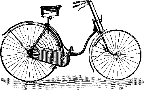 Bicyclette femme de 1889 - Domaine public